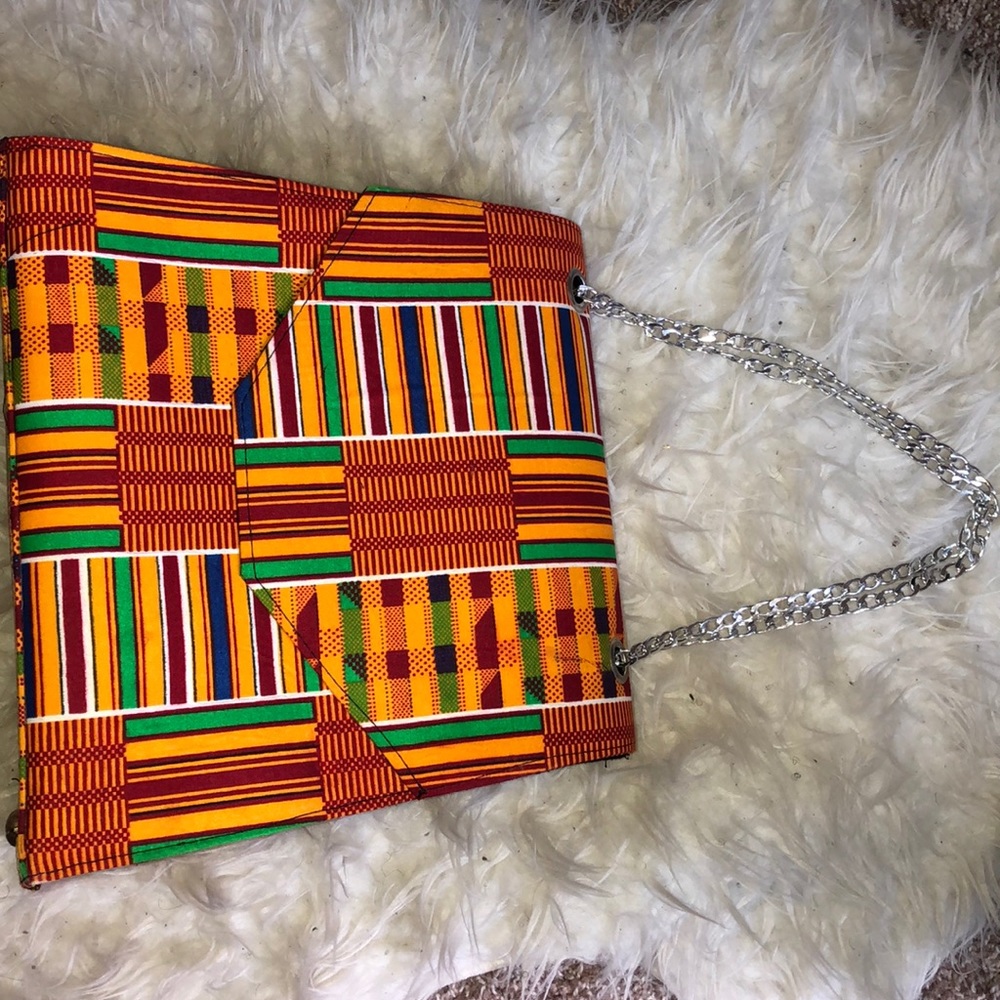 African print bag